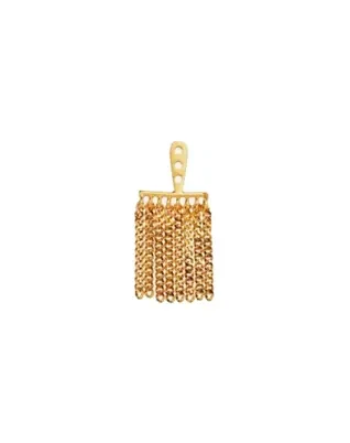 Dancing Chains Behind Single Ørering - Guldfarvet